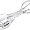 513m8hJmjQL._AC_SL1000_.jpeg Chef Craft Premium Clear Salad Tongs Heavy Duty Design, 11.25-Inches Long (3-Pack)