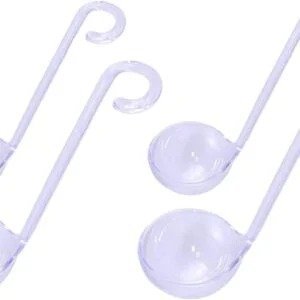 61ElnDDcBVL._AC_SL1500_-300x300-1.jpeg Chef Craft Plastic Mini Ladles in 2 Sizes, Set of 4, Clear