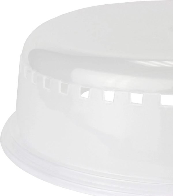 71QKHf69OeL._AC_SL1500_.jpeg Chef Craft Classic Microwave Cover, 10 inches in diameter, Clear